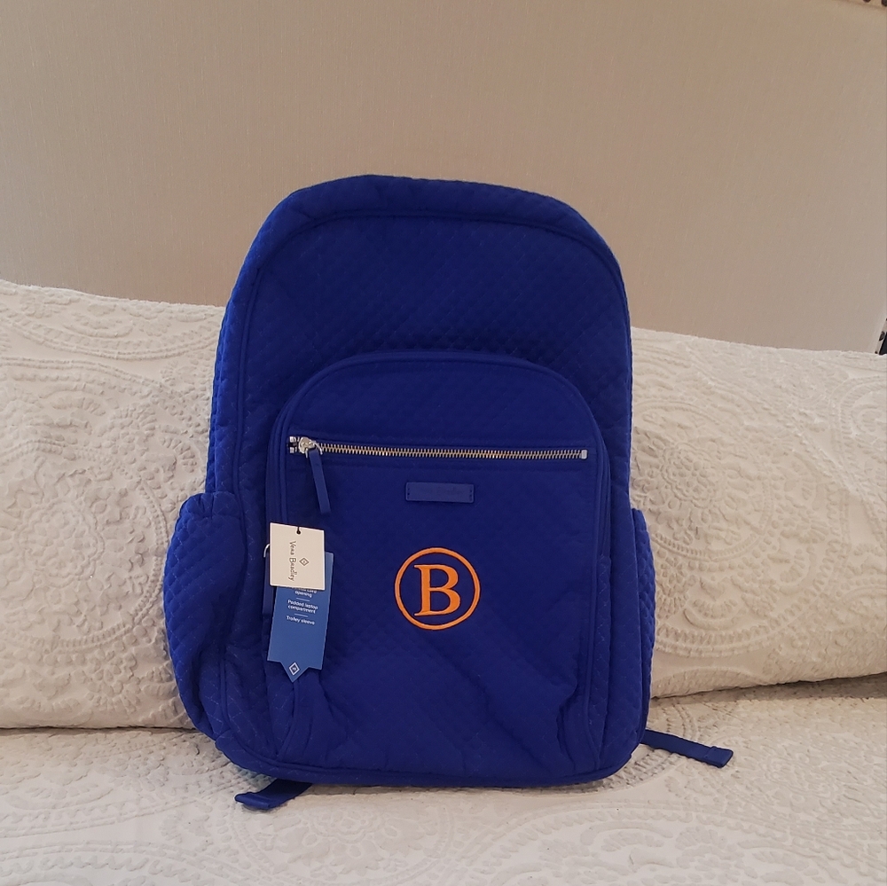 💙Vera Bradley Backpack with letter B💙